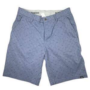 Adidas Ultimate365 Golf Shorts Grid Logo Print 30